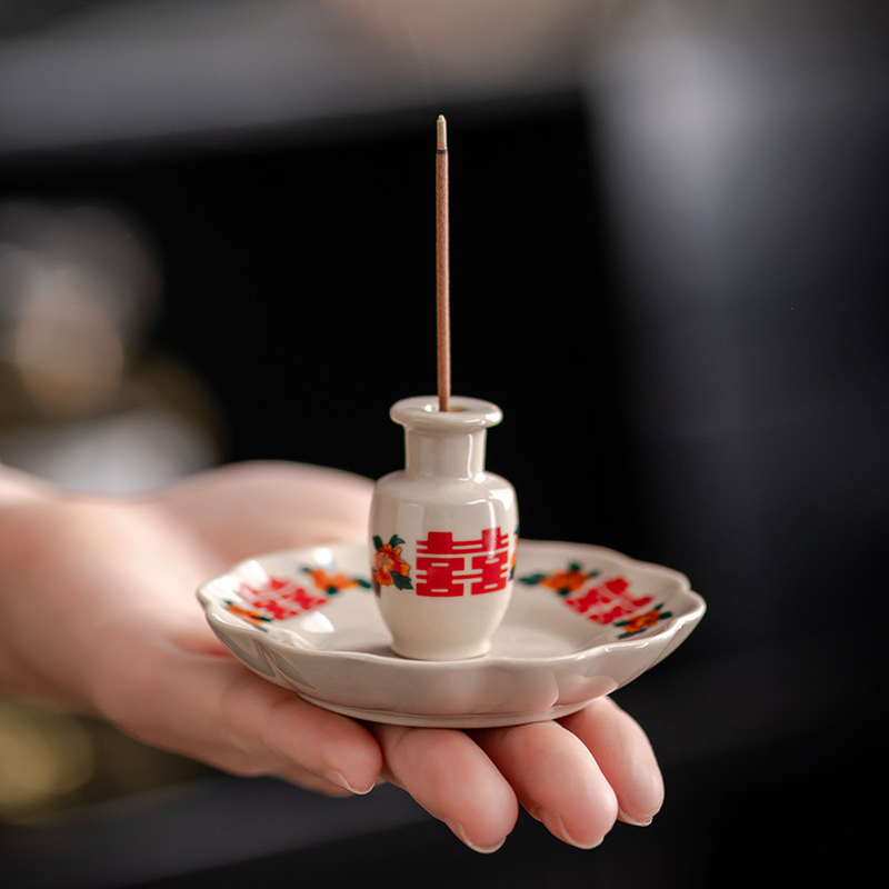 Candle Fragrance Supplies - 2 in 1 Chinese Incense Holder