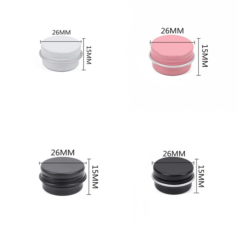 Black Tin Candle - 200pcs Mini 5g Pink White Black