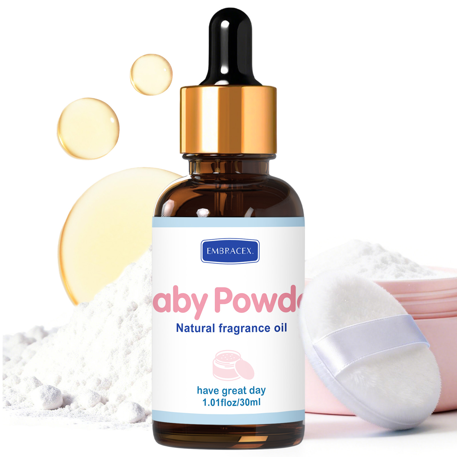Candle Fragrance Supplies - 30ml Baby Powder Essential Oil For