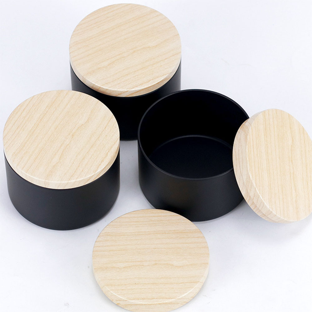 24pcs 4oz Black Candle Jars ,R - огляд і ціна Black Tin Candle