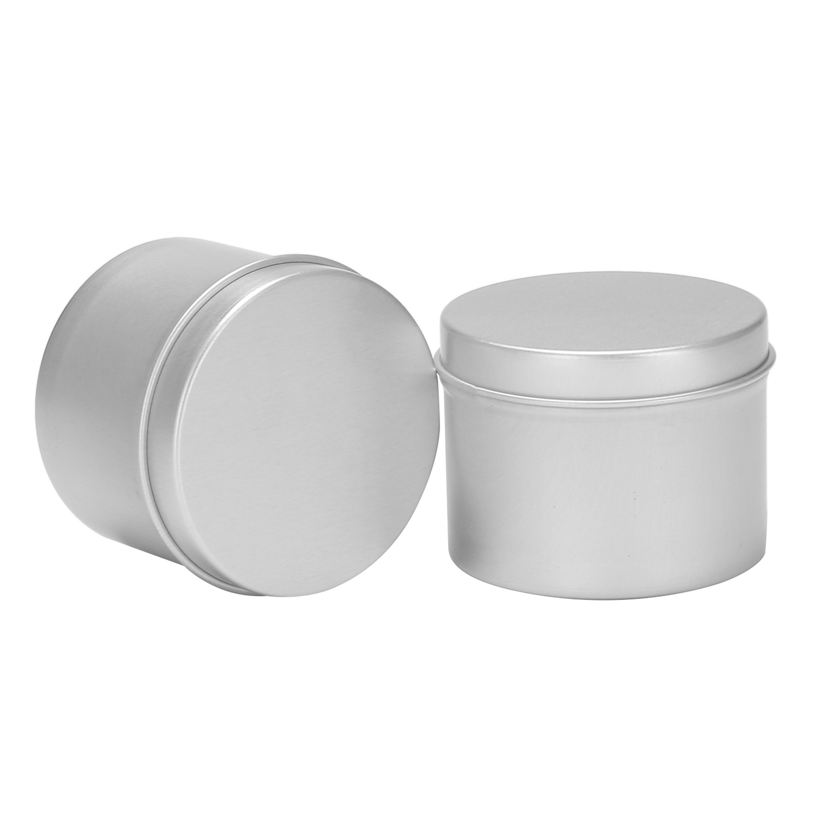 48 Pack Round Metal Tins Box C - огляд і ціна Black Tin Candle