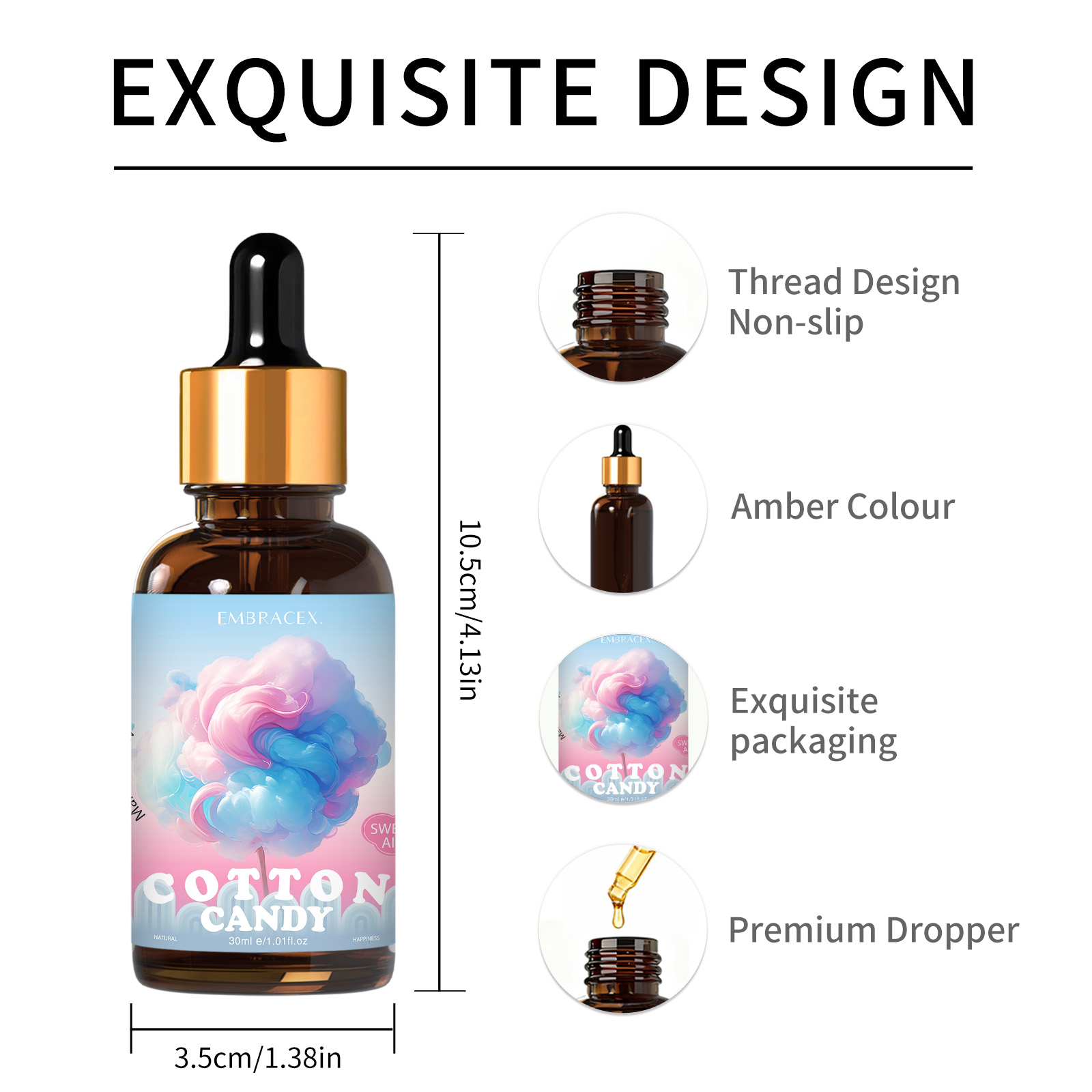 30ml Cotton Candy Essential Oi - огляд і ціна Candle Fragrance Supplies