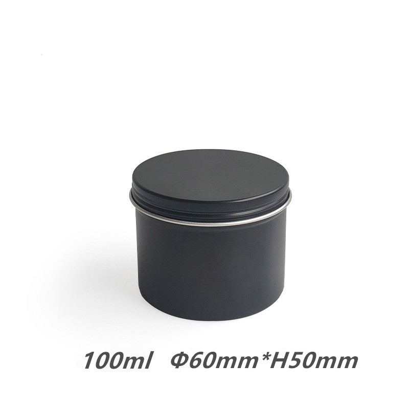 12/24Pcs Round Metal Tin Box C - огляд і ціна Black Tin Candle