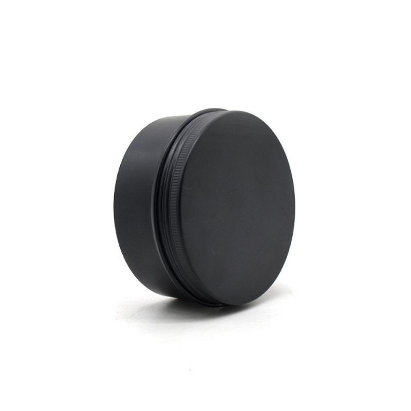 Black Empty Round Aluminum Box - огляд і ціна Black Tin Candle