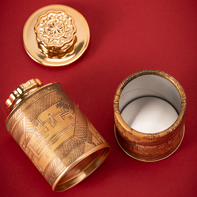 NEW Mini Empty Tea Tin Can Hou - огляд і ціна Black Tin Candle