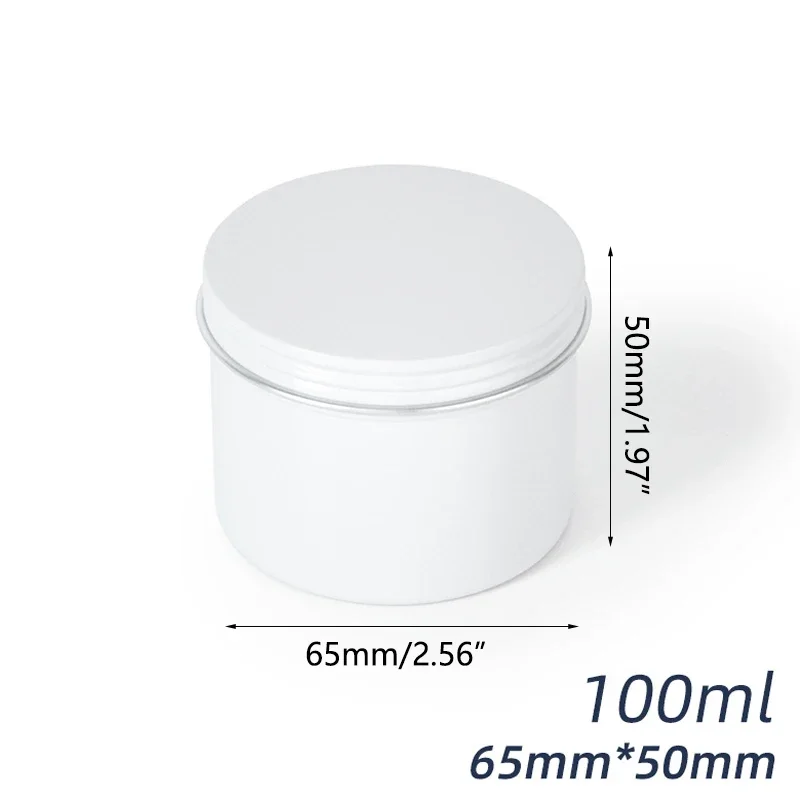 10/20/30Pcs 100/120ml Round Al - огляд і ціна Black Tin Candle